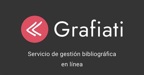 Generador APA en línea – Grafiati